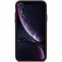 Spigen Silikonski Fit ovitek za iPhone XR - črna