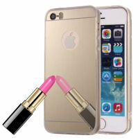 Zrcalni pokrov za iPhone 5 / 5S / SE (2016) - zlati