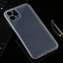 Super tanek mat pokrov za iPhone 11 Pro Max - pregleden