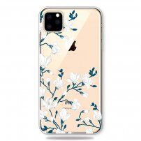 Mehka plastična prevleka za iPhone 11 Pro Max - magnolija