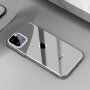 Baseus prozorna mehka plastična prevleka za iPhone 11 Pro Max - črna