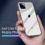 Baseus prozorna mehka plastična prevleka za iPhone 11 Pro Max - črna