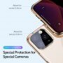Baseus prozorna mehka plastična prevleka za iPhone 11 Pro Max - črna