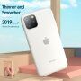 Baseus silikonski prozorni pokrov za iPhone 11 Pro Max - bela