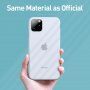 Baseus silikonski prozorni pokrov za iPhone 11 Pro Max - bela