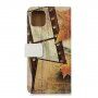 Flip Case z jesenskim stojalom v Parizu za iPhone 11 Pro - rjava