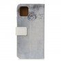 Flip kovček s potovalnim stojalom iPhone 11 Pro Max - barvita
