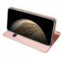Prevlečna torba Dux Ducis s stojalom za iPhone 11 Pro - roza-zlato