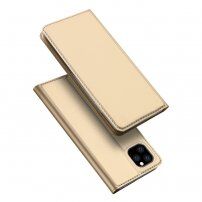 Prevlečna torba Dux Ducis s stojalom za iPhone 11 Pro - zlato