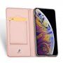 Prevlečna torba Dux Ducis s stojalom za iPhone 11 - roza-zlato