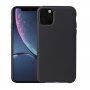 Howmark mehko gumijasto prevleko za iPhone 11 Pro Max - črna
