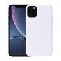 Howmark mehko gumijasto prevleko za iPhone 11 Pro Max - bela