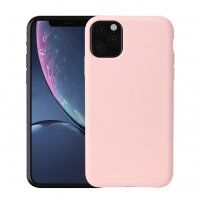 Howmark mehko gumijasto prevleko za iPhone 11 Pro Max - roza