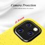 Mat ekološko razgradljiv ovitek za iPhone 11 Pro - rumena