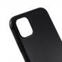 Mehka plastična prevleka za iPhone 11 Pro Max - črna