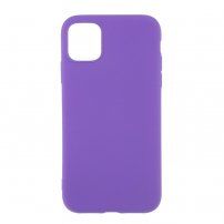 Mat plastični pokrov za iPhone 11 - vijolična