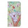 Flip kovček s stojalom za koala iPhone 11 Pro - barvita