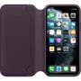 Originalni Apple Folio usnjeni flip etui za iPhone 11 Pro - vijoličasta