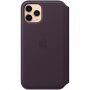 Originalni Apple Folio usnjeni flip etui za iPhone 11 Pro - vijoličasta