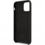 Silikonski ovitek BMW za iPhone 11 Pro Max - črna