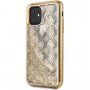 Guess 4G Peony Glitter prelivajoči se ovitek za iPhone 11 Pro Max - zlati