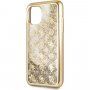 Guess 4G Peony Glitter prelivajoči se ovitek za iPhone 11 Pro Max - zlati
