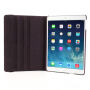 Vrtljiva 360° zaščitna torbica za iPad 9,7" (2017/2018) / Air 1 / 2 / Pro 9,7" - vijolična