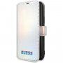 Guess knjigo IriDescent iPhone 11 Pro - srebro