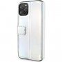 Guess knjigo IriDescent iPhone 11 Pro Max - srebro