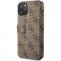Guess 4G Book flip etui za iPhone 11 - rjava
