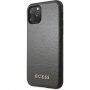 Guess, prelivna prevleka za iPhone 11 Pro Max - črna