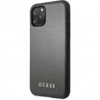 Guess, prelivna prevleka za iPhone 11 Pro Max - črna