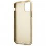 Guess, prelivna prevleka za iPhone 11 Pro Max - zlati