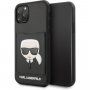 Karl Lagerfeld ovitek z režo za kartico za iPhone 11 Pro Max - črna