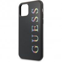 Guess Multicolor Glitter ovitek za iPhone 11 Pro Max - črna