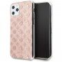 Guess 4G Peony Glitter ovitek za iPhone 11 Pro Max - roza