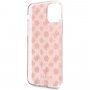 Guess 4G Peony Glitter ovitek za iPhone 11 Pro Max - roza
