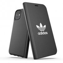 Adidas Originals Booklet Basic flip etui za iPhone 11 - črna