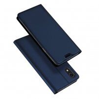 DUX DUCIS flip ovitek za iPhone XR - temno modra