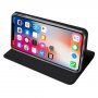 DUX DUCIS flip ovitek za iPhone XR - črna