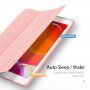 DUX DUCIS Domo etui s prostorom za Apple Pencil in funkcija spanja za iPad 10,2" (2019-2021) - roza