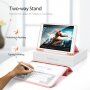 DUX DUCIS Domo etui s prostorom za Apple Pencil in funkcija spanja za iPad 10,2" (2019-2021) - roza