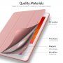 DUX DUCIS Domo etui s prostorom za Apple Pencil in funkcija spanja za iPad 10,2" (2019-2021) - roza
