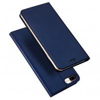 Prevlečna torba Dux Ducis s stojalom za iPhone 7 Plus / 8 Plus - temno modra