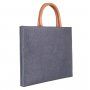 Elegantna stilska torba za MacBook 13"–15" - temno siva