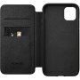 Nomad Folio usnjeni flip etui za iPhone 11 - rjava
