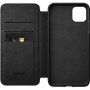 Nomad Folio usnjeni flip etui za iPhone 11 Pro Max - črna