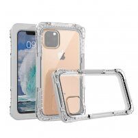 Super trpežen etui proti vodi/snegu/prahu za iPhone 11 - bela