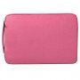 Praktična torba s številnimi žepi za iPad/ MacBook do 12" - roza