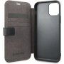 Mercedes Quilted Perf flip etui za iPhone 11 Pro Max - črna